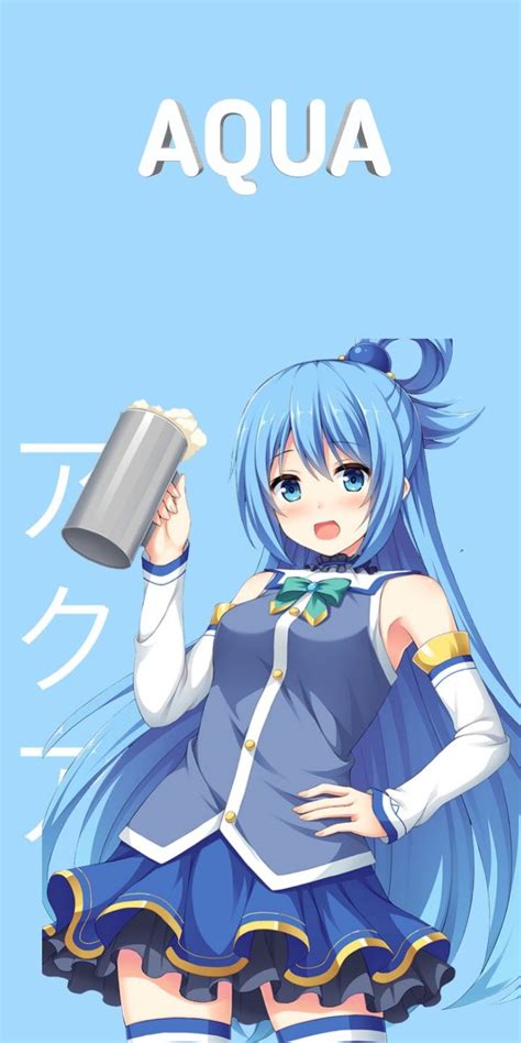 Konosuba Anime Character Aqua