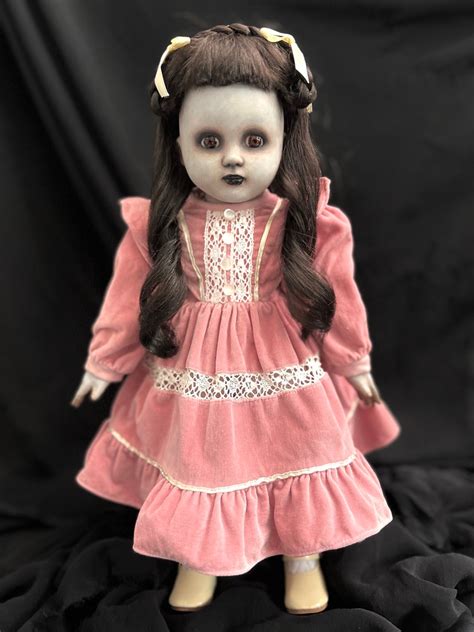 Creepy Doll Altered Doll Art Doll Porcelain Doll Horror Doll Ooak