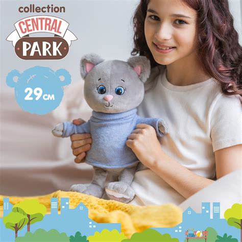 Мягкая игрушка KULT of toys Плюшевый котик Грей в свитере 25 см купить ...
