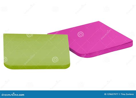 Different Colors Sticky Notes Stock Image - Image of square, paper ...