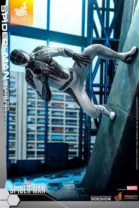 Spider Man Negative Suit Sixth Scale Figure By Hot Toys Sideshow Collectibles