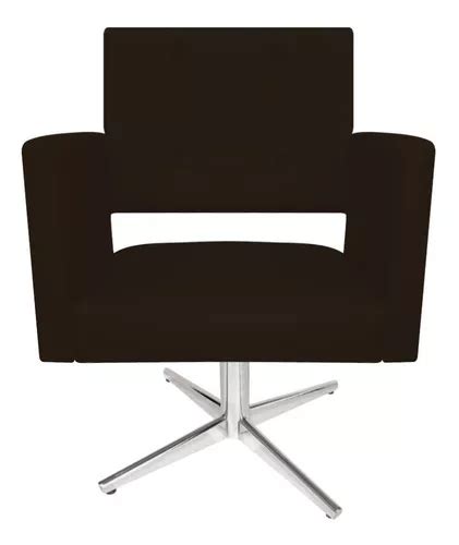 Kit Sillones Genesis Con Base Giratoria Metal Marr N Corano