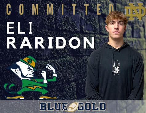 Three Star 2022 Tight End Eli Raridon Commits To Notre Dame Fighting