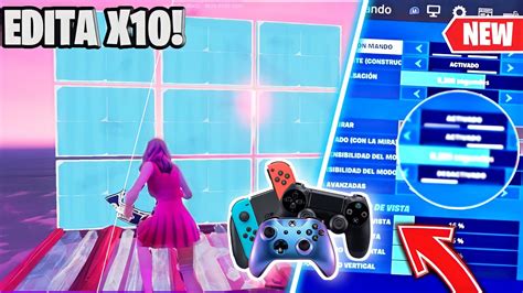 Como Editar Mas Rapido En Fortnite Ps Ps Xbox Switch Mejora