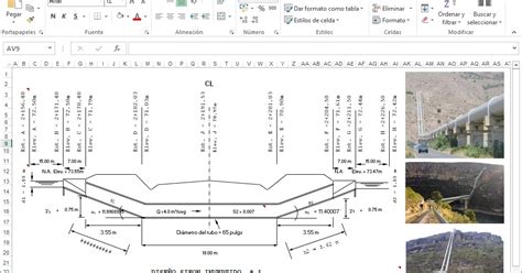 IngenierÍa Civil Procivilnet Xls Plantilla Excel Para DiseÑo De SifÓn Invertido