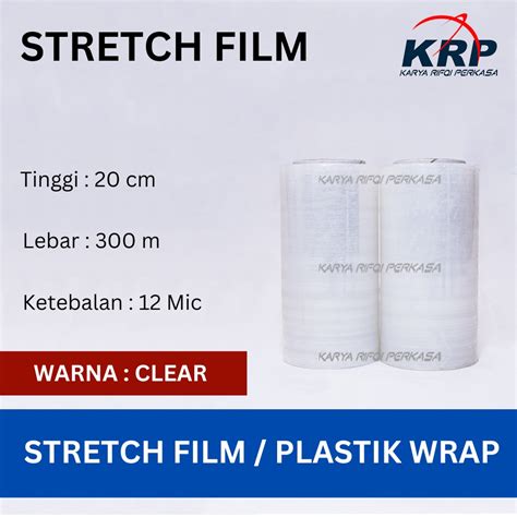 Jual Plastik Wrapping Stretch Film Plastik Lilit Cm X M X