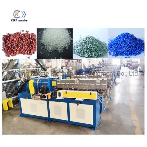 Parallel Extrusion Double Twin Screw Extruder Corotating Compound