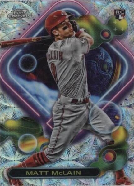 2023 Topps Cosmic Chrome Nucleus Refractor 139 Matt McLain RC For