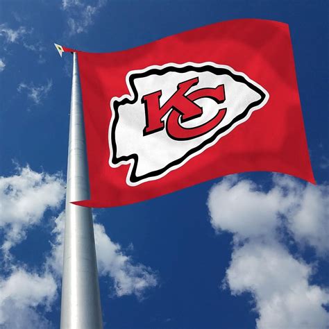 3x5 Outdoor Flag Nfl Football Kansas City Chiefs Ebay