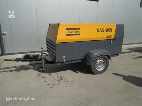 Atlas Copco XAS 137 Mobile Compressor For Sale Poland MT30019