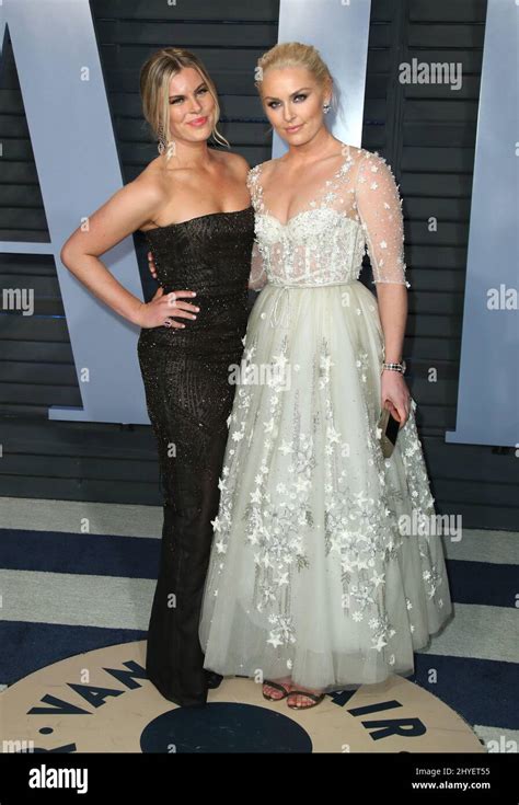 Lindsey Vonn Attending The Vanity Fair Oscar Party Held In Beverly