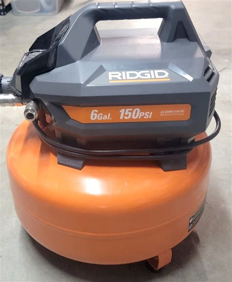 Ridgid 6 Gal Portable Electric Pancake Air Grelly Usa