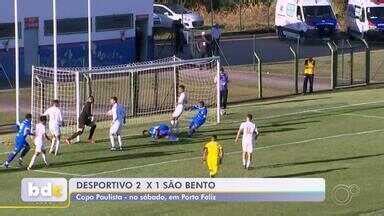 Bom Dia Cidade Sorocaba E Itapetininga Desportivo Brasil Vence O