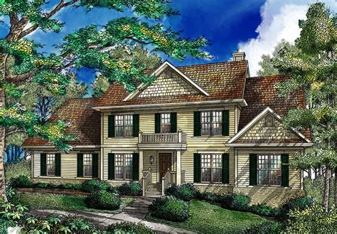 Traditional Colonial Home 26642gg Architectural Designs House Plans