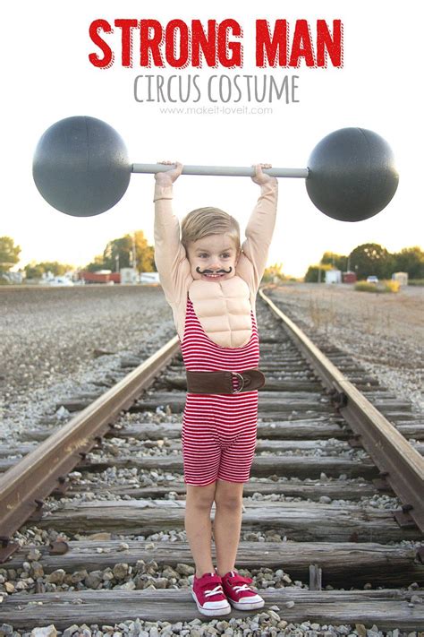 Strong Man Circus Costume With A Muscle Shirt Make It And Love It