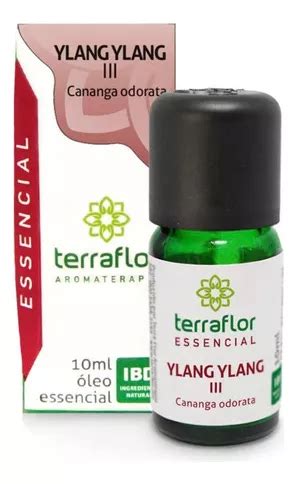 Aceite Esencial Puro Ylang Ylang Iii Ml Terra Flor Mercadolibre