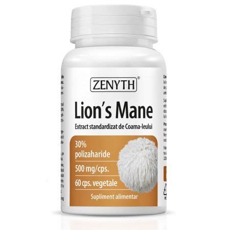 Supliment Alimentar Natural Lion S Mane Capsule Zenyth Farmacia