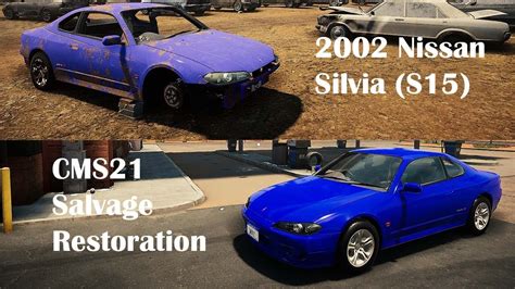 Nissan Silvia S Salvage Restoration Gameplay Timelapse Car