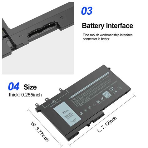 Ftf Xpc Battery For Dell Latitude