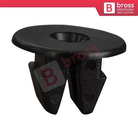 Bross Otomotiv BCF2107 Hyundai için 10 Adet Vida Somunu Siyah 86848 22000