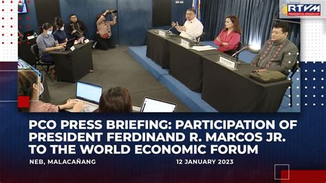 Pco Press Briefing 01 12 2023 Youtube