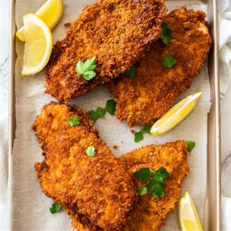 How To Make Chicken Schnitzel Sugar Salt Magic