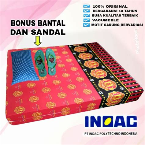 Jual Bonus Bantal Dan Sandal Kasur Busa Inoac X Eon Lg Density