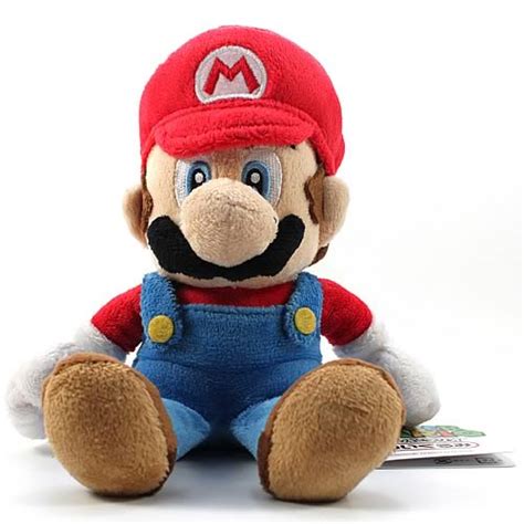 Super Mario Bros 8 Inch Mario Plush Sanei Super Mario Bros