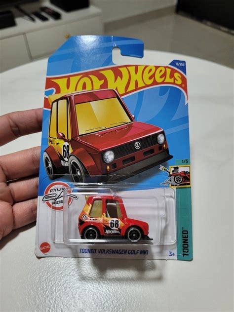 Hot Wheels Tooned Volkswagen Golf Mk Hotwheels Hobbies Toys Toys Games On Carousell