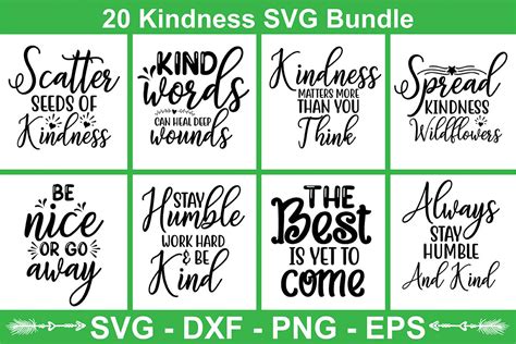 Kindness Svg Bundle Bundle · Creative Fabrica