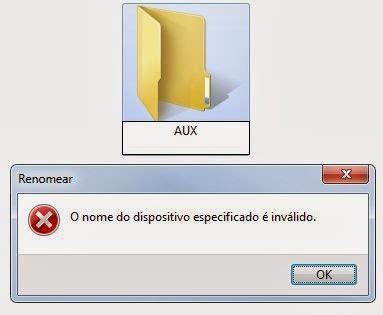 Renomeando Arquivos E Pastas Caracteres Especiais Ajuda Ops