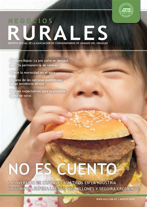 Revista Negocios Rurales Agosto 18 By Revista Negocios Rurales Issuu