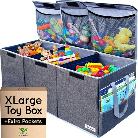 Amazon Pandabode Extra Large Toy Box Big Toy Box Sturdy Extra