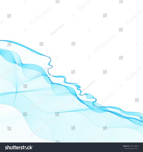 Abstract Blue Wave Vector Graphics Stock Vector (Royalty Free) 1951218445 | Shutterstock