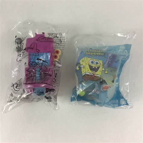 Spongebob Squarepants Movie Burger King Toys Push Along Gary Etsy