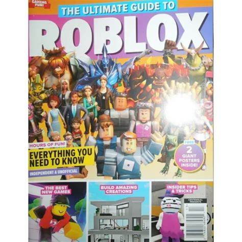 Roblox Ultimate Guide 2 Giant Posters Amazing Creations Tips And Tricks