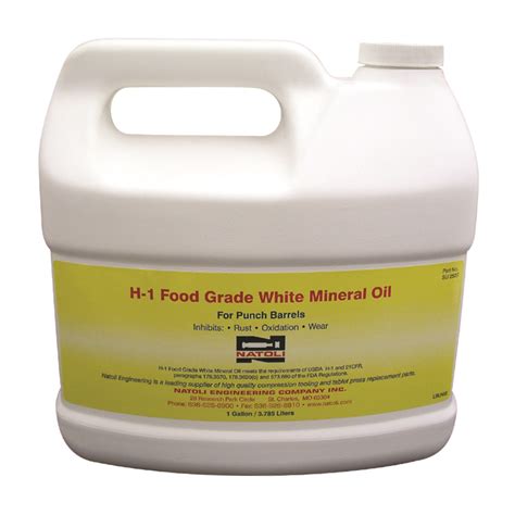 White Mineral Oil H Food Grade Gallon