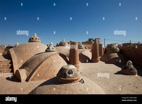 The Roof Domes Of Sultan Amir Ahmad Bathhouse Aka Qasemi Bathhouse