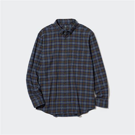 Flannel Checked Shirt Uniqlo Us