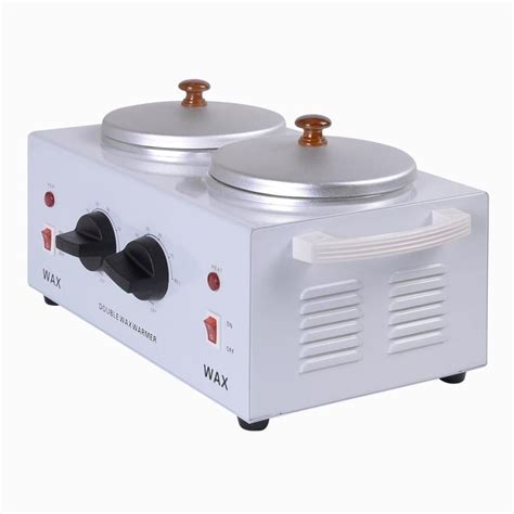 Safstar Electric Double Wax Warmer Heater Dual Parrafin Salon Hot Facial Skin Equipment N3 Free