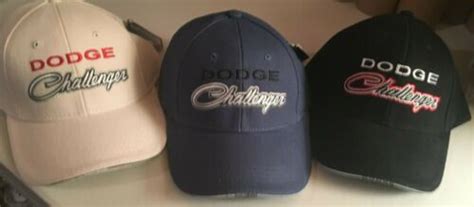 Dodge Challenger Adjustable Embroidered Hat Drag Race Hot Rod Street