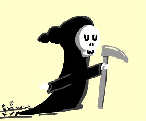 Fat Grim Reaper - Drawception