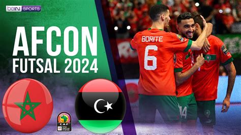 Morocco Vs Libya Futsal Afcon Highlights Bein