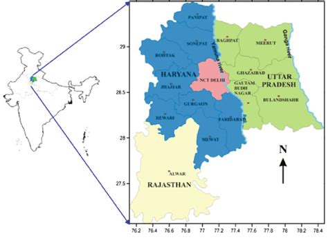 Map Of New Delhi