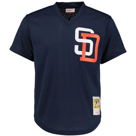 Tony Gwynn Mitchell & Ness Cooperstown Mesh Batting Practice Jersey ...