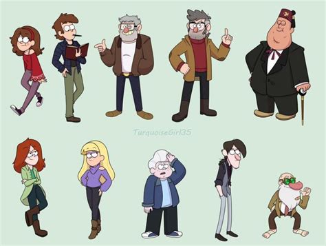 Gravity Falls 2018 By Turquoisegirl35 On Deviantart Gravity Falls