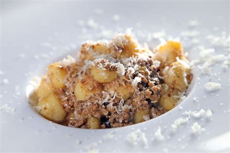 Gnocchi Di Patate Con Ragout Di Agnello Antica Trattoria Pi Del Dos