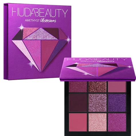 Paleta Fard Pleoape Huda Beauty Amethyst Obsessions Culori Multicolor