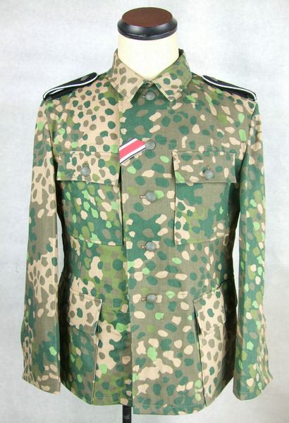 Wwii German Elite Hbt Pea Dot 44 Field Tunic Hikishop