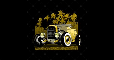 Classic 30 S Hot Rod Yellow Version Hot Rod Sticker TeePublic